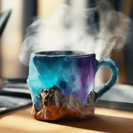 ✨️2025 Új ásványkristályos kávésbögrék☕