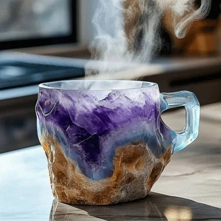 ✨️2025 Új ásványkristályos kávésbögrék☕