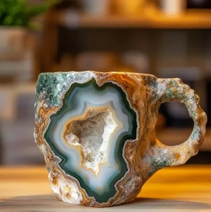 ✨️2025 Új ásványkristályos kávésbögrék☕