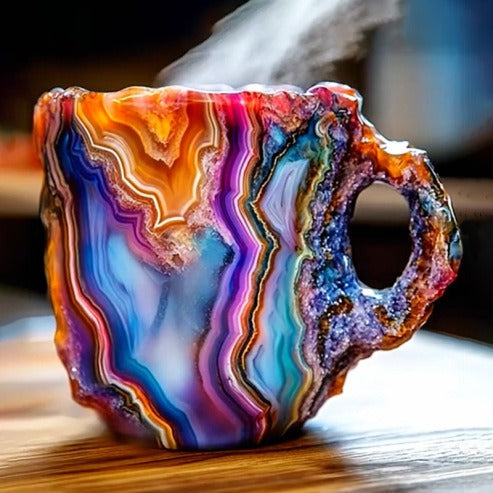 ✨️2025 Új ásványkristályos kávésbögrék☕