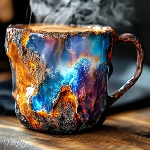 ✨️2025 Új ásványkristályos kávésbögrék☕