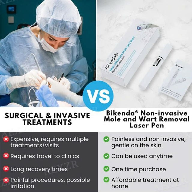 🔥Nem invazív lézeres anyajegy- és szemölcseltávolító toll