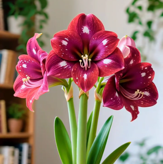 🔥 2025-ös kiárusítás 🌌 Fagyálló, dupla szirmú illatos amarillisz hagymák – Dobd fel az életed egész évben!