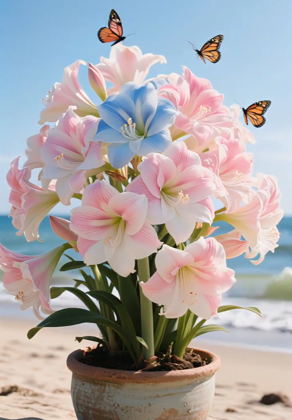 🔥 2025-ös kiárusítás 🌌 Fagyálló, dupla szirmú illatos amarillisz hagymák – Dobd fel az életed egész évben!